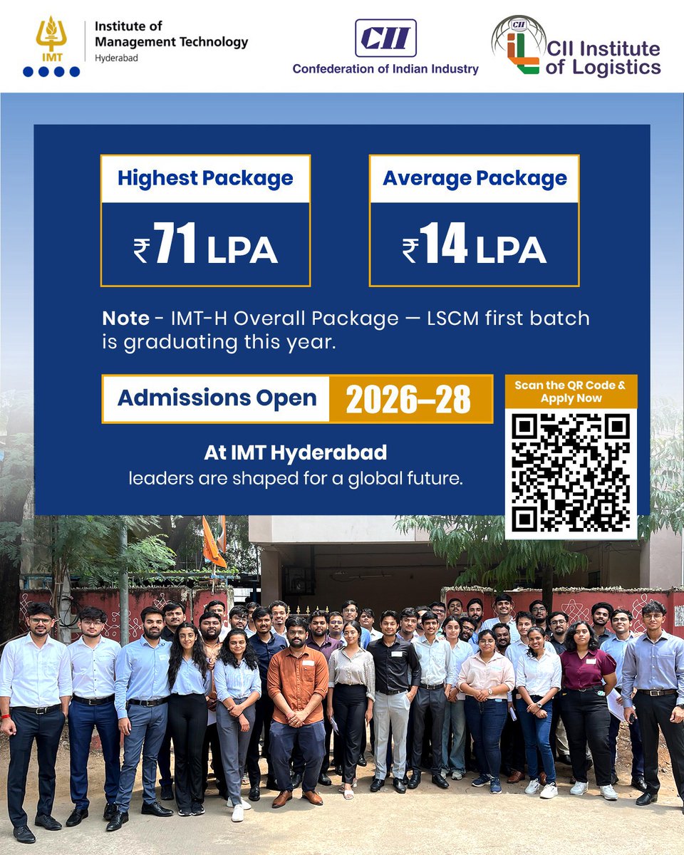 IMT Hyderabad tweet media