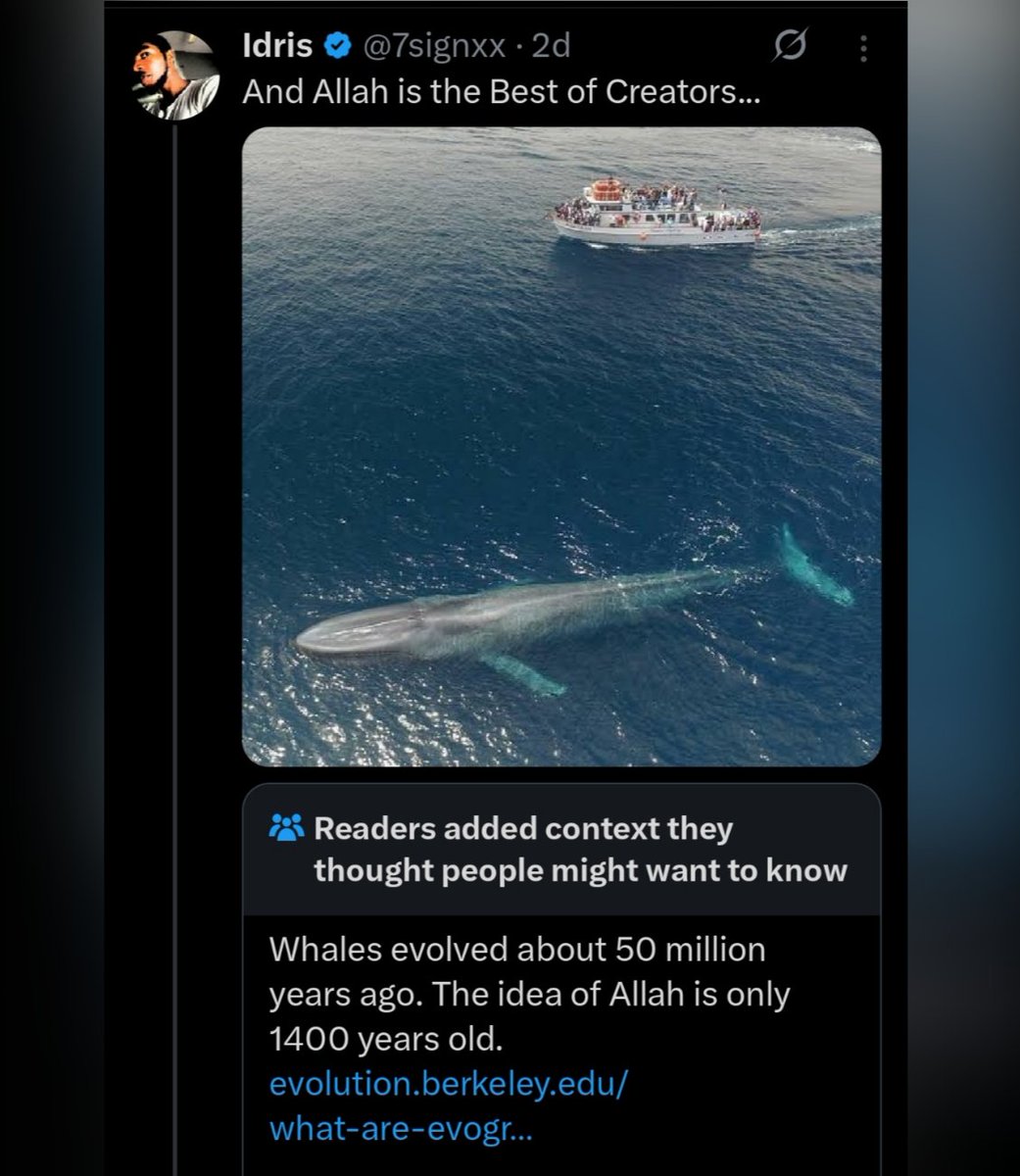 One of the best Community note violations