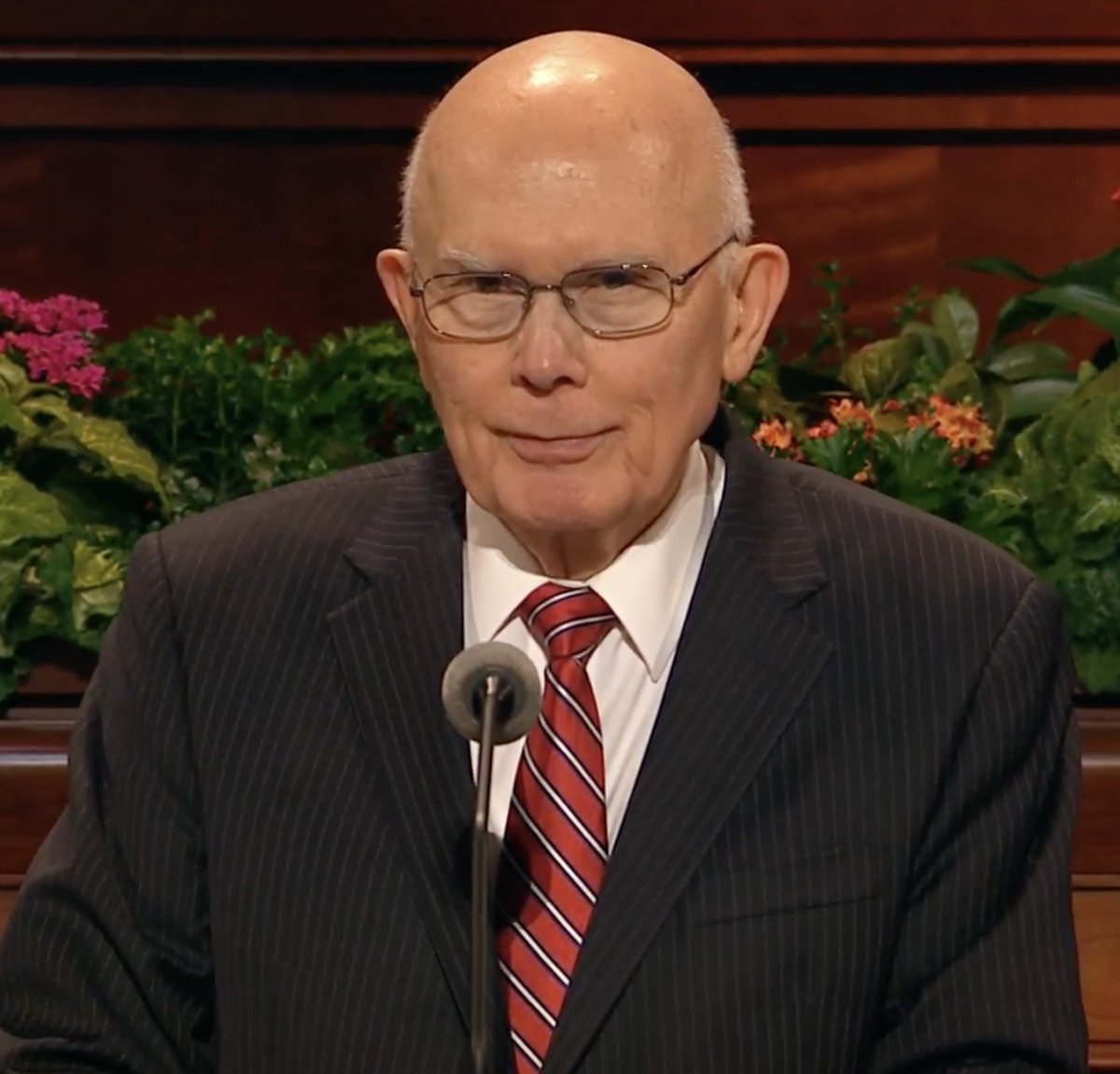 “Many years ago this conference heard of a young man who found the restored gospel while he was studying in the United States. As this man was about to return to his native land, President Gordon B. Hinckley asked him what would happen to him when he returned home as a Christian.