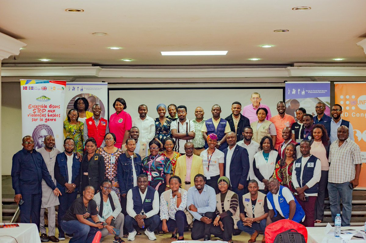 UpRdc57769's tweet photo. 🎯 Pour renforcer son efficacité et son alignement stratégique, le Groupe de Travail Santé Sexuelle et Reproductive du Nord-Kivu a organisé les 10 et 11 février un atelier d’auto-évaluation 📊, de planification 2026 et de validation des TDRs &amp; SOPs.
1/4 https://t.co/qeY3HDZwgX