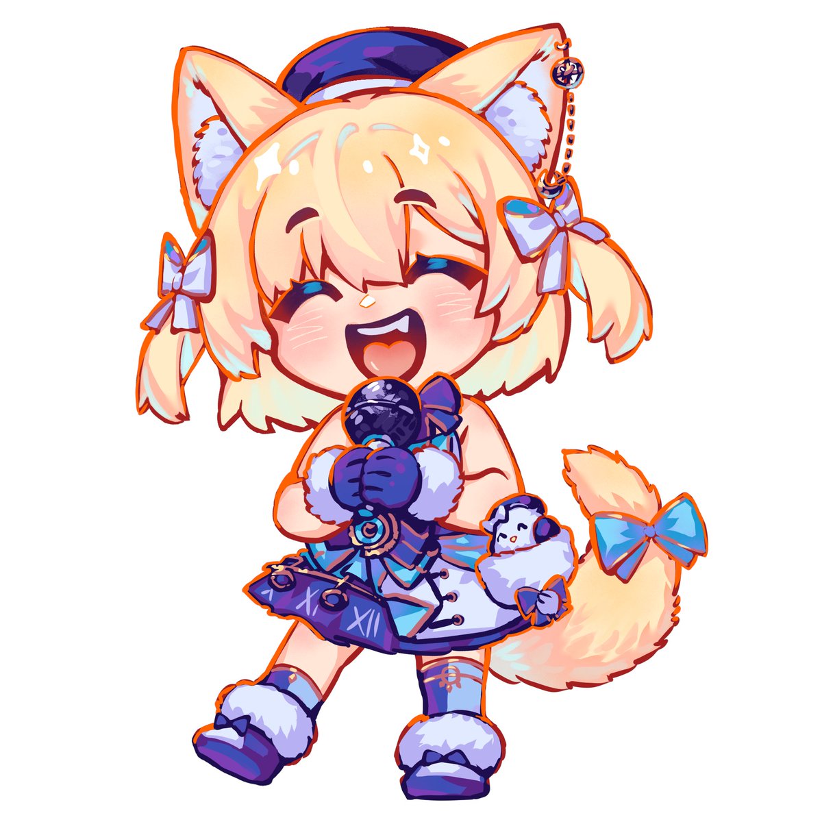 Happy Valentine's Day, Aoi! 🥰💙💙💙
Courtesy of the super talented <a href="/Nashiina2001/">🀅 Nashiiᜈ🍼🐉</a> ! Thank you Nashii!
#TokimoriArt