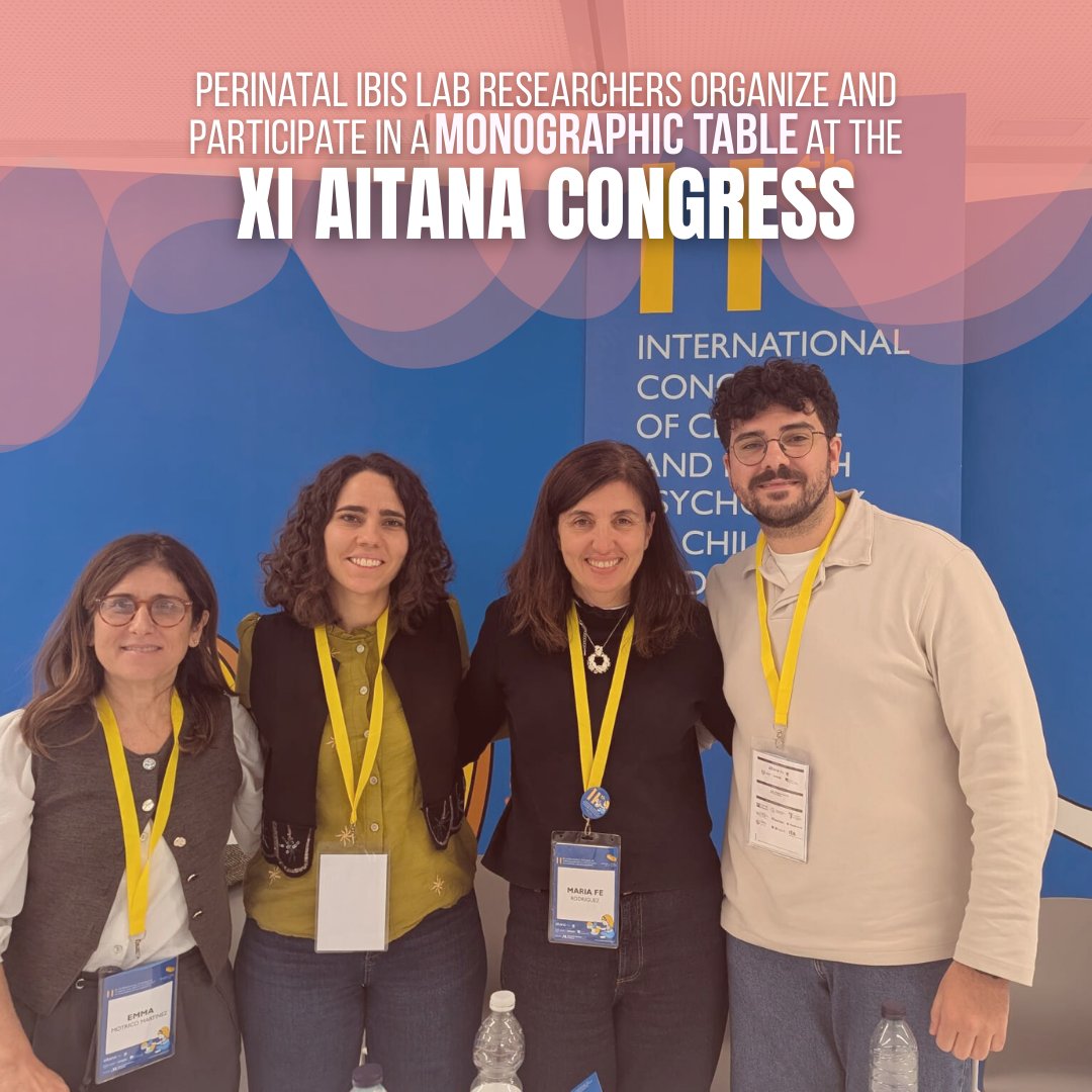 perinatalibislb's tweet photo. XI Congreso AITANA: avances psicométricos en la evaluación de la salud mental perinatal en mujeres hispanohablantes. 

11th AITANA Congress: psychometric advances in assessing perinatal mental health in Spanish-speaking women.

https://t.co/qMBxE776F1 https://t.co/aIo2rt3pvf