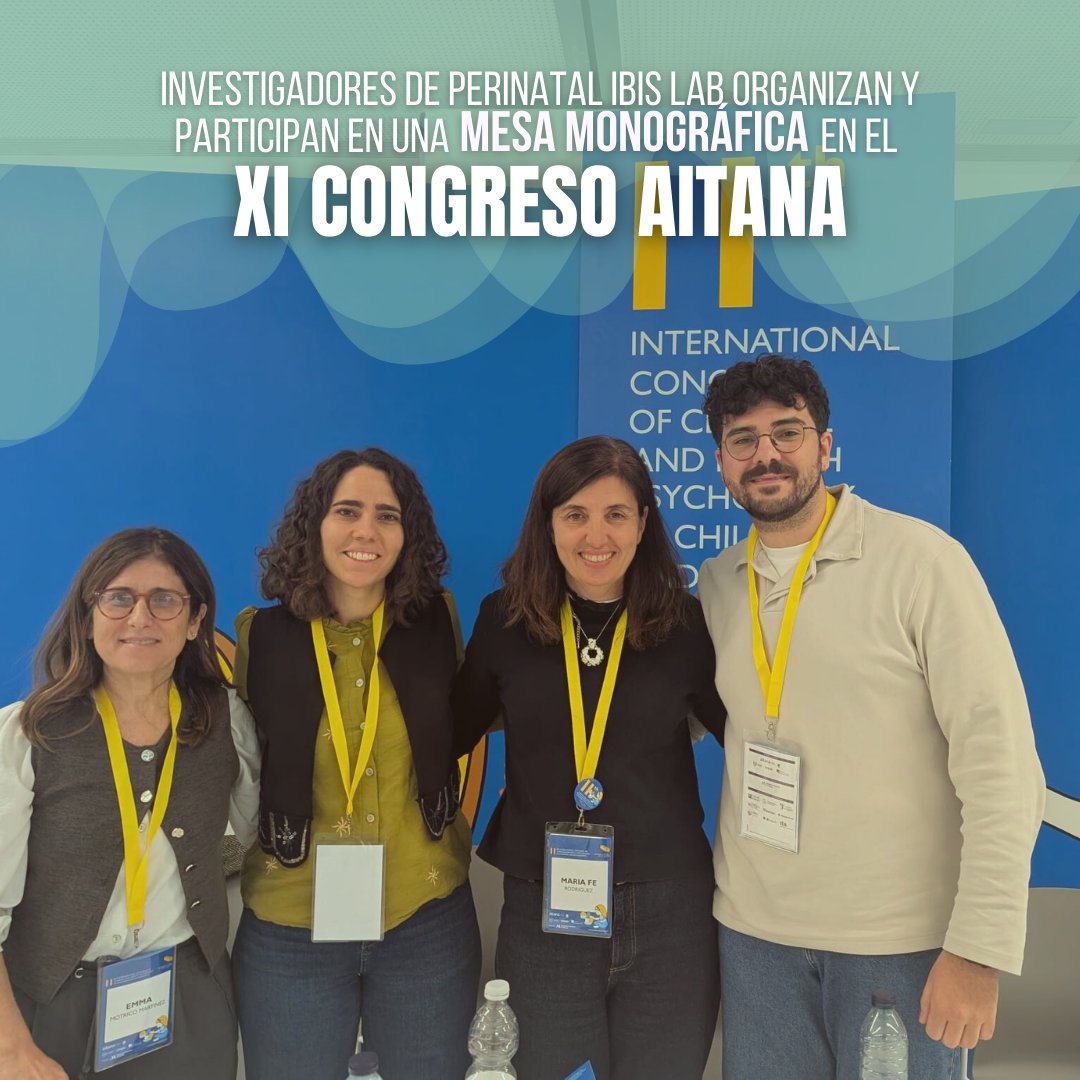 perinatalibislb's tweet photo. XI Congreso AITANA: avances psicométricos en la evaluación de la salud mental perinatal en mujeres hispanohablantes. 

11th AITANA Congress: psychometric advances in assessing perinatal mental health in Spanish-speaking women.

https://t.co/qMBxE776F1 https://t.co/aIo2rt3pvf