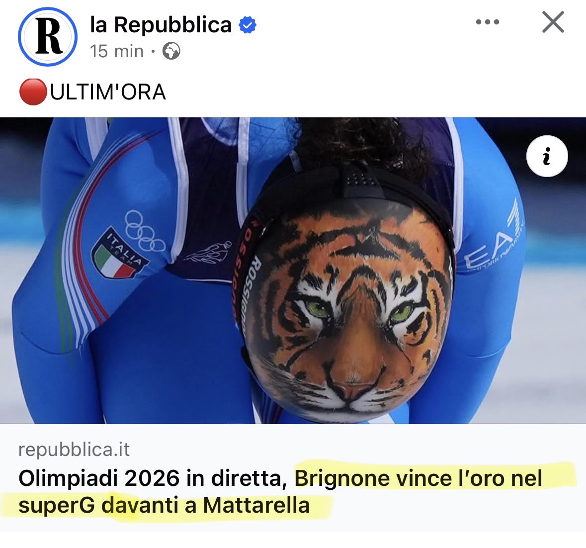 Mattarella solo secondo 🥲