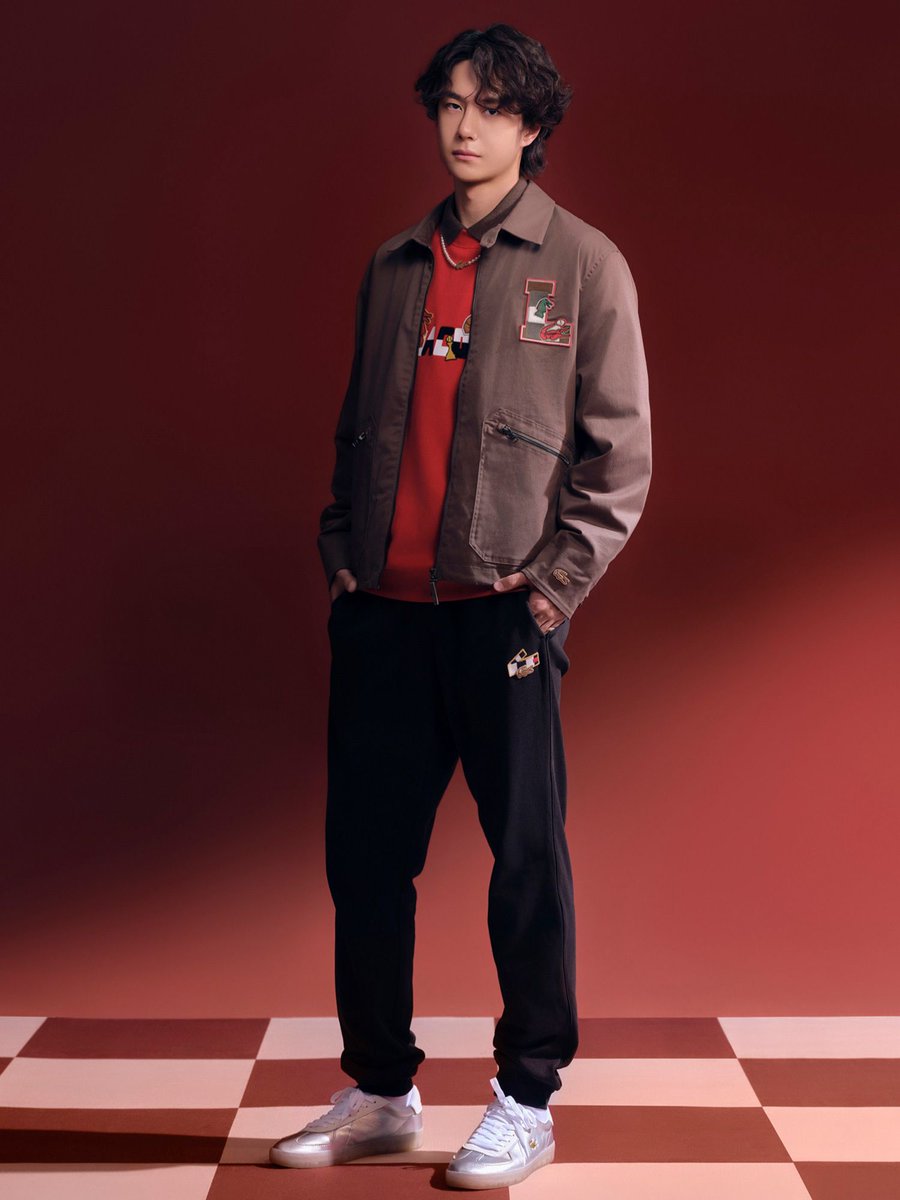 Global Brand Spokesperson's Wang Yibo the face of Lacoste 2026