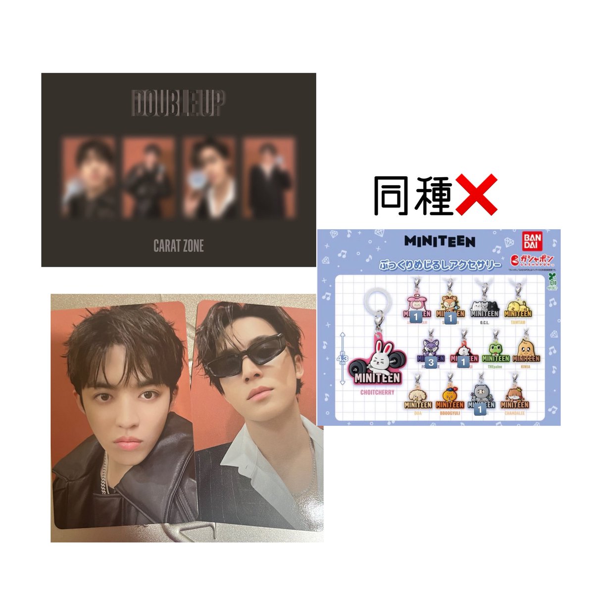 seventeen セブチ トレカ 会場限定 ラキドロ 缶バッジ miniteen めじる