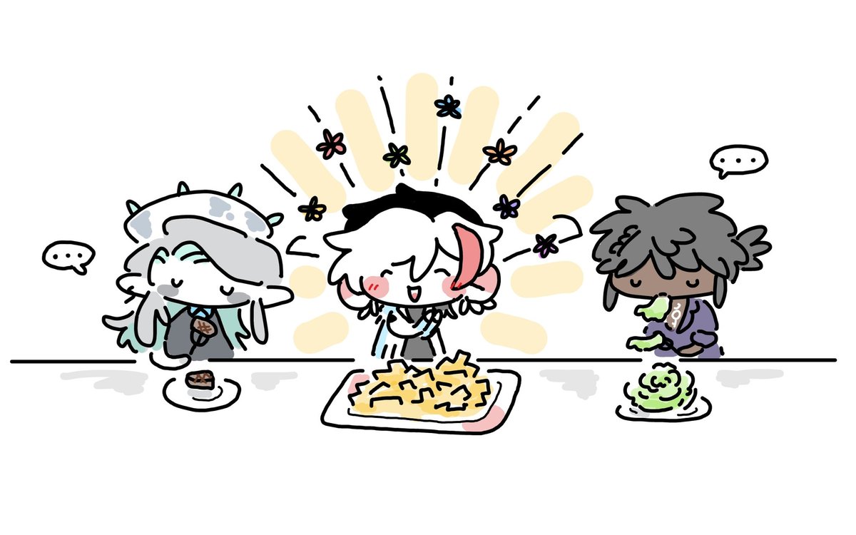 HRU_0901's tweet image. 🥩🍟🥬
#Arknights #Mantra #Elysium #Thorns