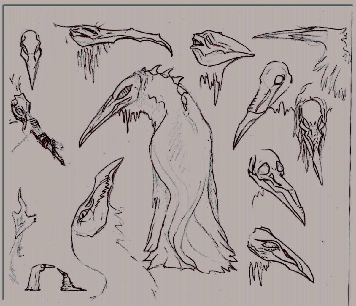 PLEASE TAKE A LOOK
I involved my little sister into Pathologic fandom and she liked it a lot! Just take a look at quick sketch which one she just did, I feel so proud for her😭❤ 
#pathologic