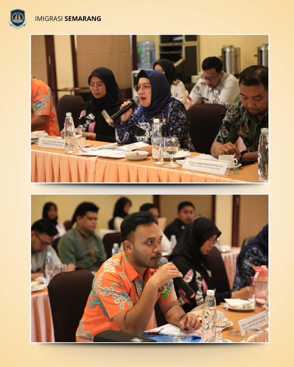 Salatiga – Kantor Imigrasi Kelas I Khusus TPI Semarang bersama Kantor Wilayah Direktorat Jenderal Imigrasi Jawa Tengah menggelar Rapat Koordinasi Tim Pengawasan Orang Asing (Timpora) Kota Salatiga pada Kamis (12/02/2026) di Hotel Laras Asri, Kota Salatiga.