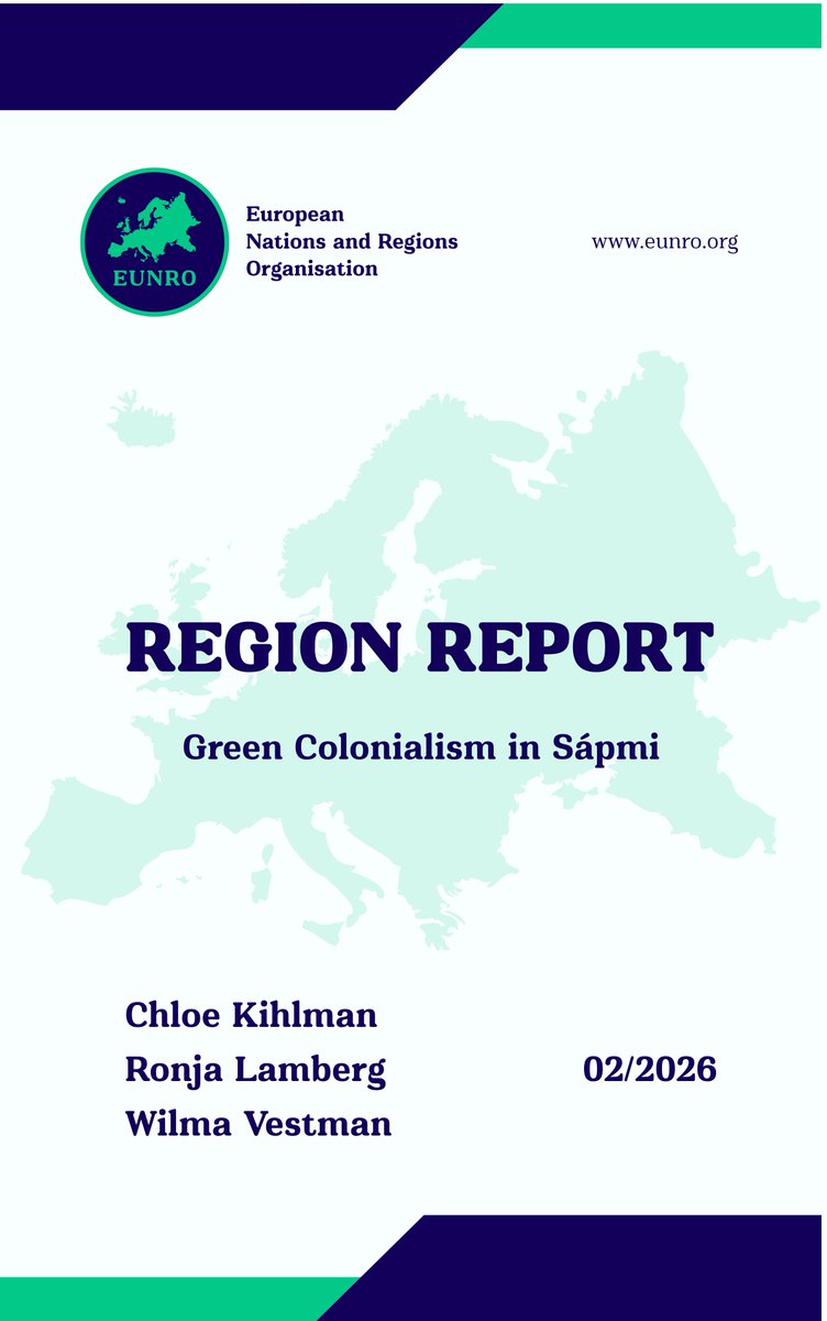 European Nations and Regions Organisation (EUNRO) tweet media