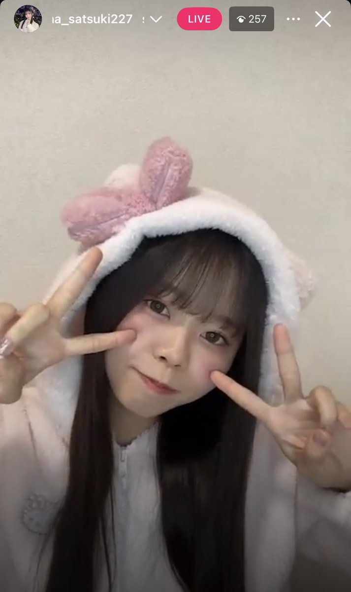 しぃちゃんSHPWROOMとインスタライブお疲れ様でしたー！ もこもこ