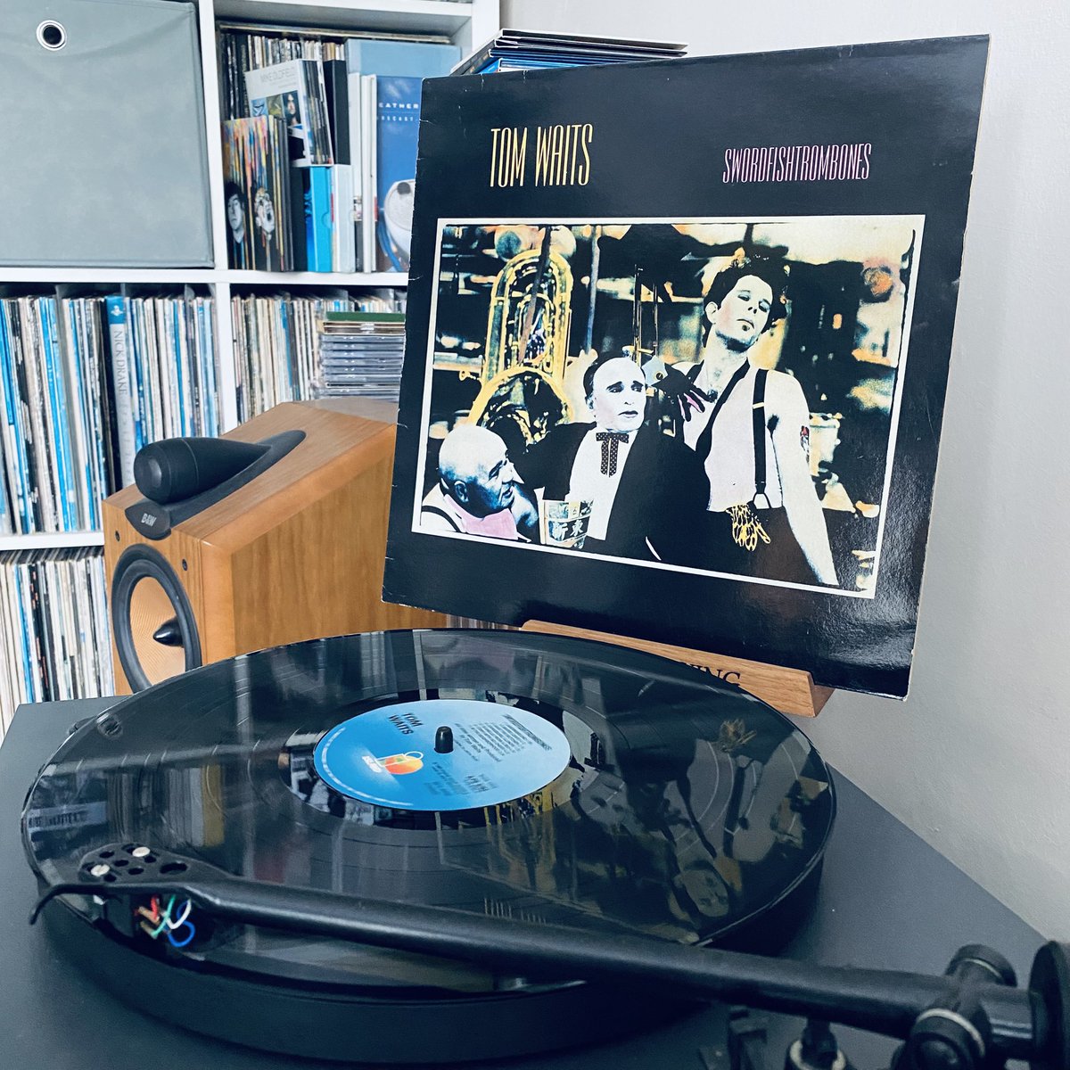 Listening to Tom Waits 
“Swordfishtrombones”
