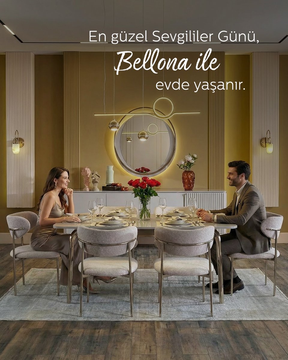 “Seni seviyorum” demenin farklı yolları var. 
Mesela özenle hazırlanılmış bir sofra ve romantik bir akşam yemeği...
 
En güzel Sevgililer Günü, Bellona ile evde yaşanır.🤍

🤍 Sevgililer Günü evde daha güzel.
Bellona ile. #bellona #sevgililergünü