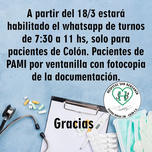 HospitalSBColon's tweet photo. 🚨 Atención, informamos que... 📢
https://t.co/eVuTRs6t5l https://t.co/uhCtdjnGao