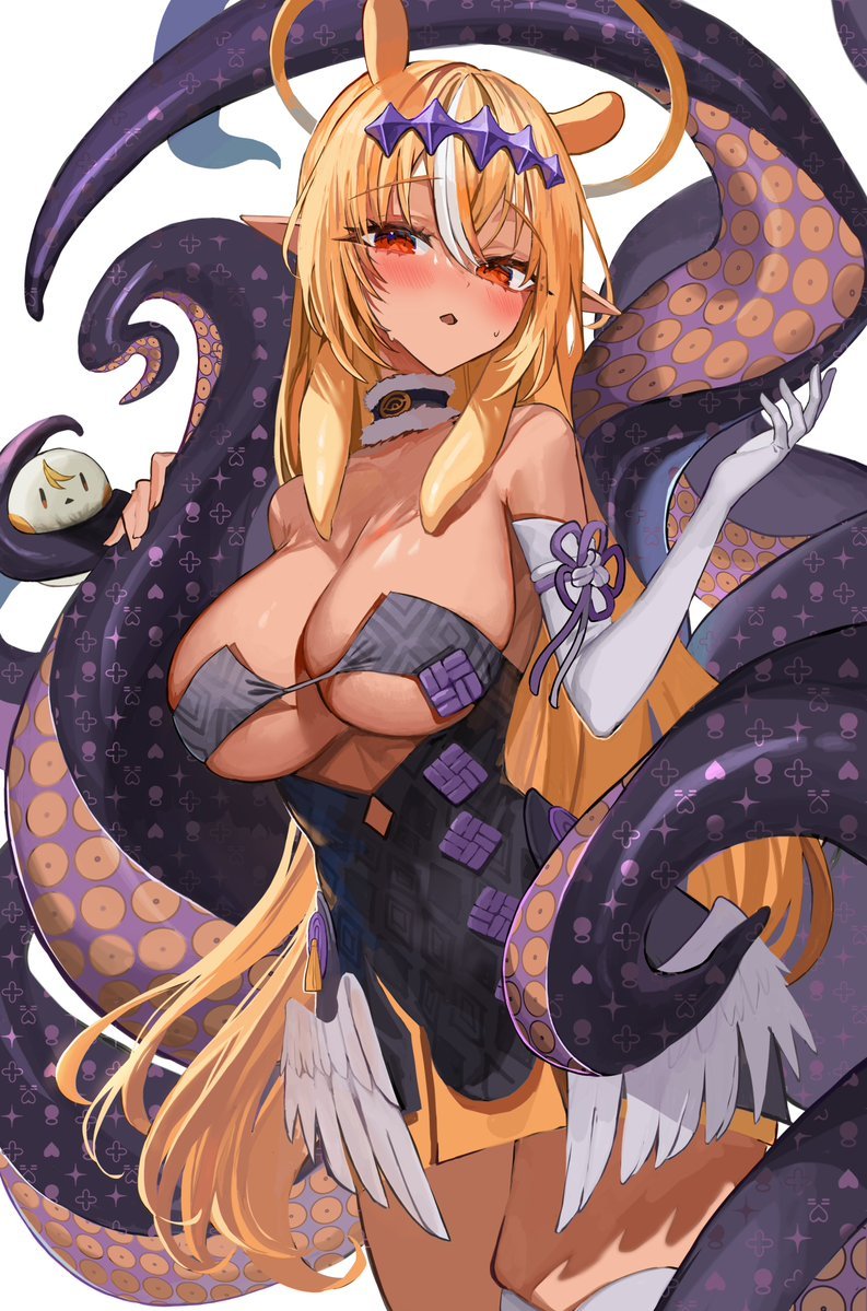 No worries, those tentacles do not harm. They listen to Astisia even