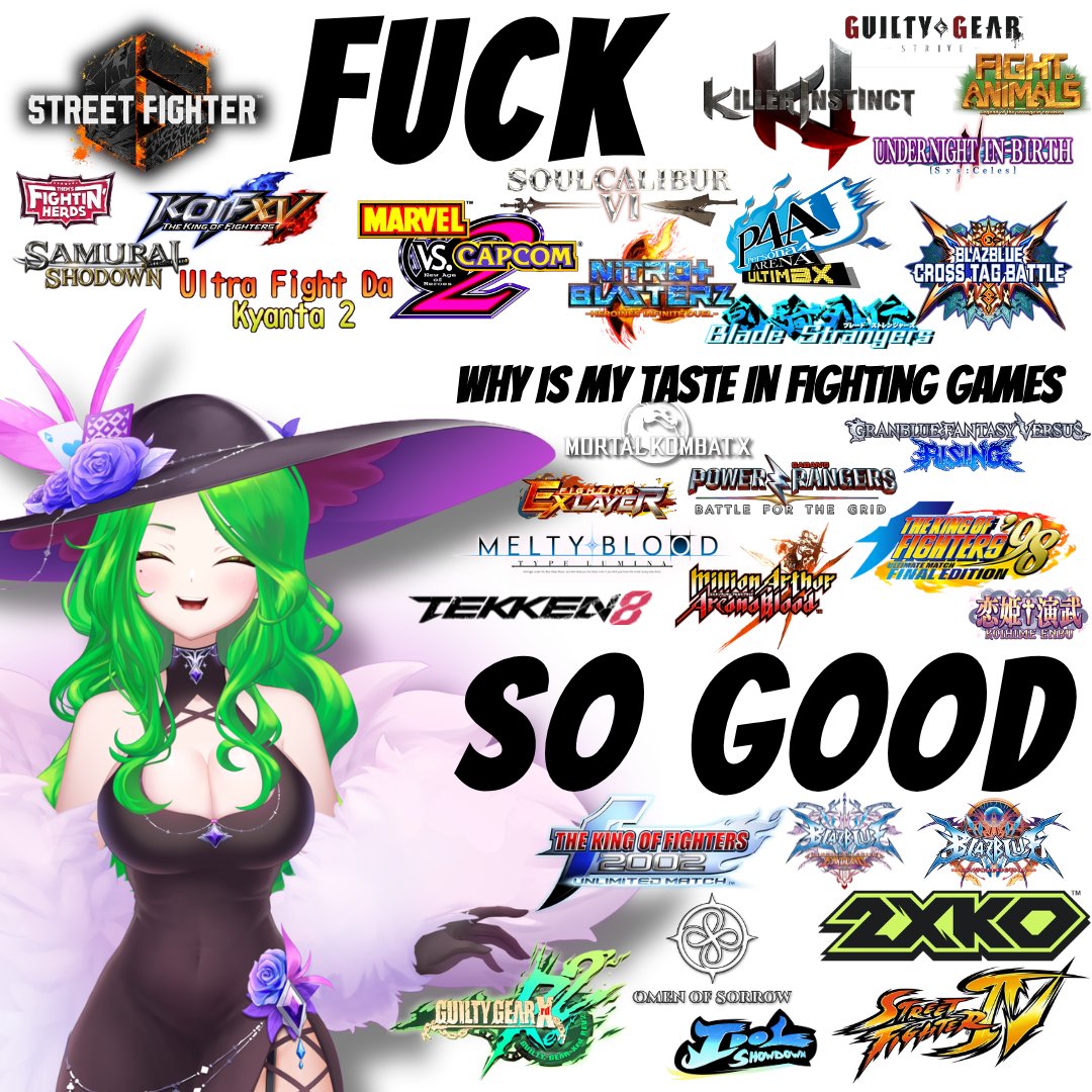 Fighting Games are just so....🔥HOT🔥