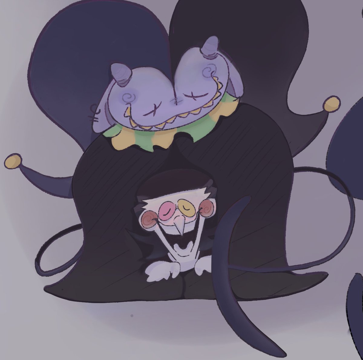 Arce_Chikito's tweet image. old #spamvil doodles