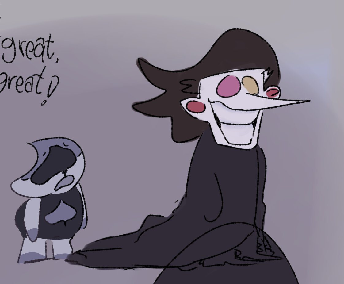 Arce_Chikito's tweet image. old #spamvil doodles