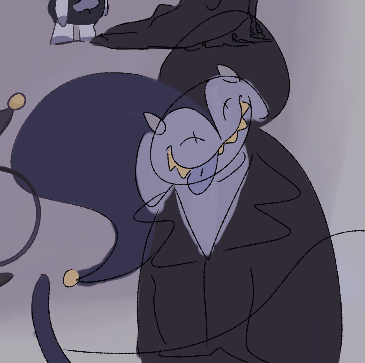 Arce_Chikito's tweet image. old #spamvil doodles