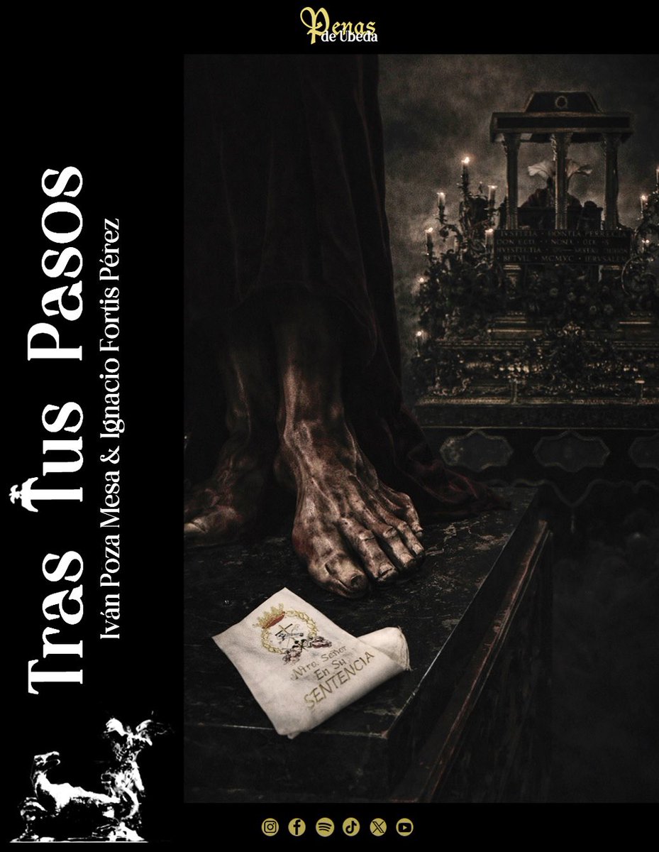 penasdeubeda's tweet photo. “Tras tus pasos” es el título de la segunda composición propia del año, cargada de profundo significado al estar dedicada al XXX Aniversario de nuestra formación, como testimonio de fe, música y corazón bajo el nombre que nos une; Penas.

🖌️Ilustraciones de @_mariangelesdl https://t.co/rNfIaeaFnp