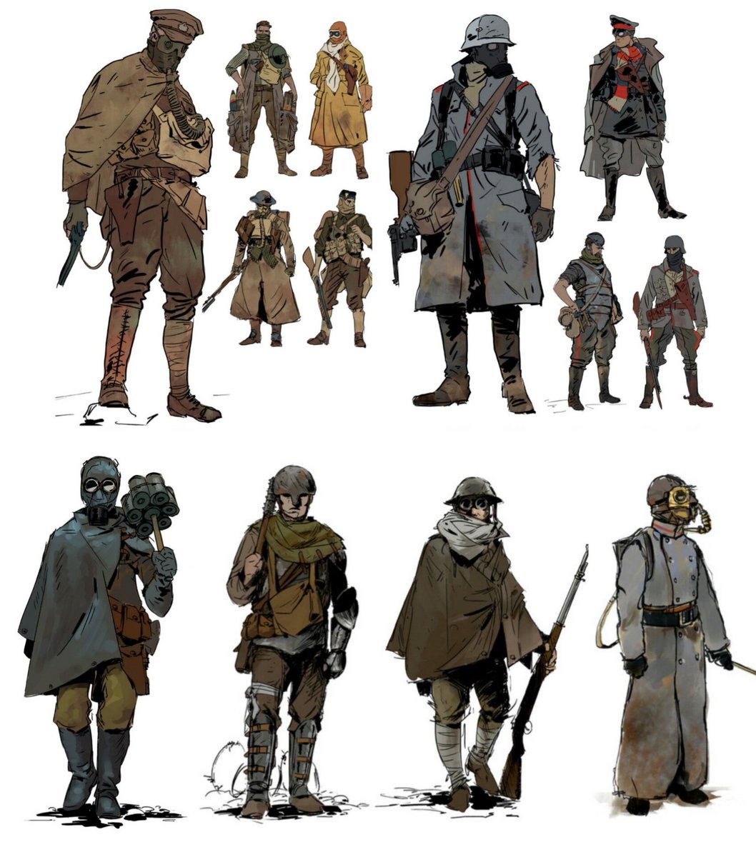 The German Empire and the British Empire from the game Battlefield 1 (2016)