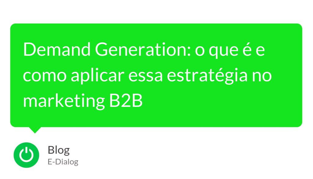 edialog_br's tweet photo. Neste artigo, vimos como a demand generation está transformando o marketing B2B, unindo conteúdo estratégico, automação e relacionamento para gerar oportunidades reais e sustentáveis.

Read more 👉 https://t.co/aeY7SQtI7N

#DemandGeneration #ConstruirRelacionamentosSólidos https://t.co/BuuA3dzhgH
