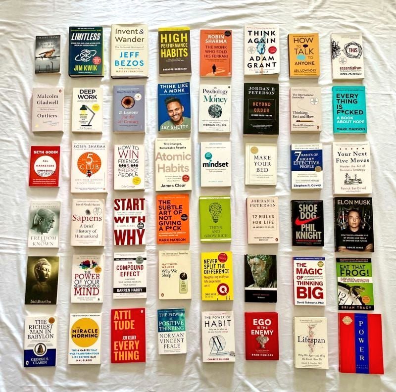 The books you need to succeed

I’ve read 3 of them,
→ Deep work - Cal newport
→ The 48 Laws of Power - Robert greene
→ Siddhartha - Hermann hesse

How many of these books have you read ?