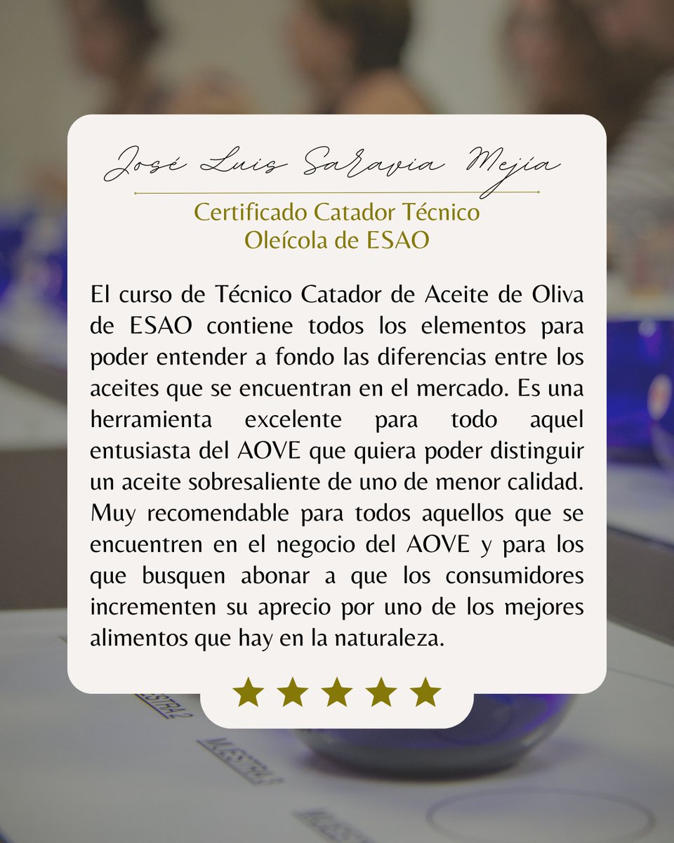 Escuela Superior del Aceite de Oliva tweet media