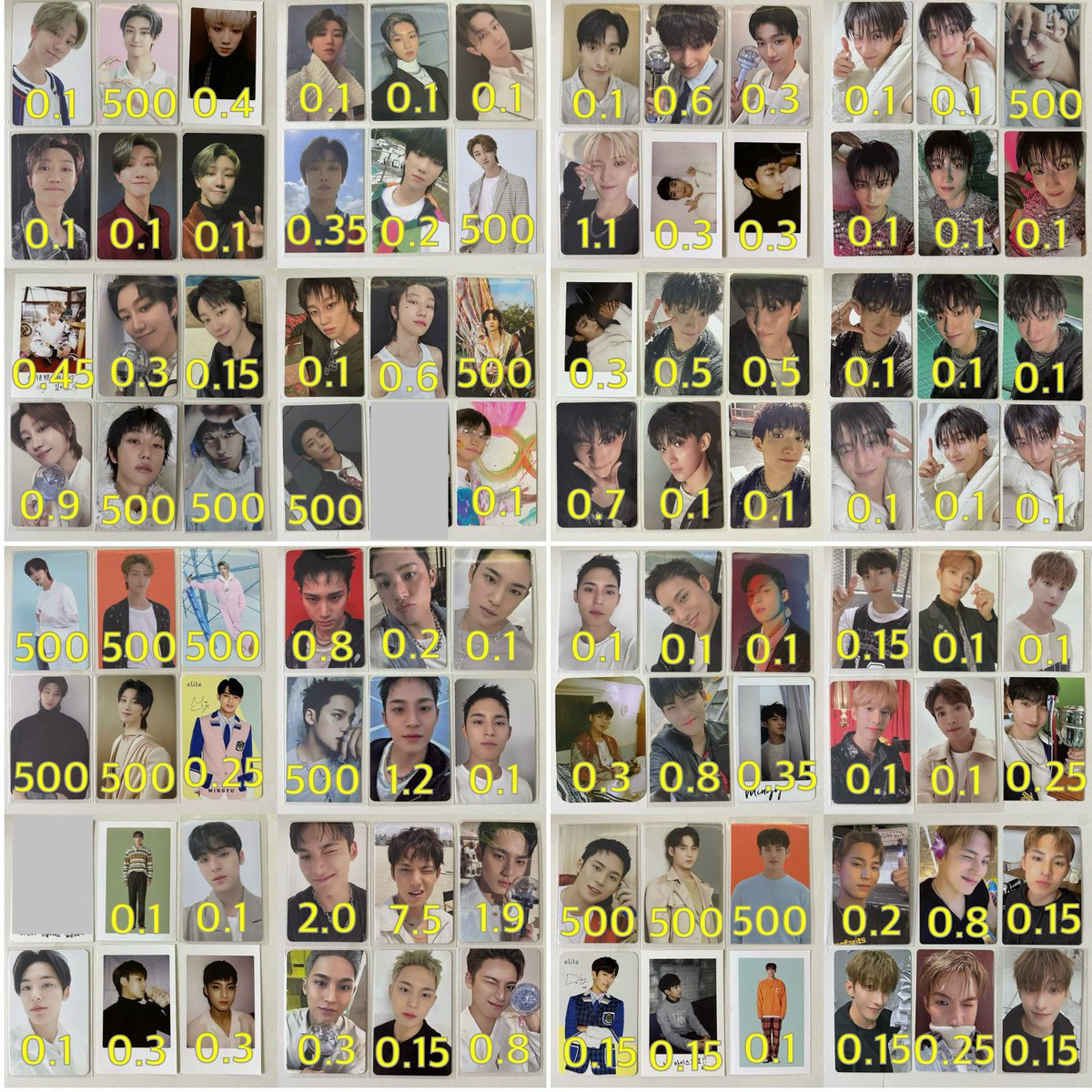 세븐틴거래계 tweet media