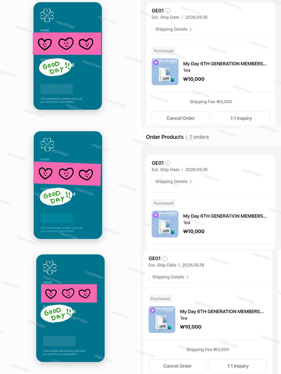 ใครจะกด มบช.เอง 
แล้วฝากกดแค่ kit สามารถแจ้งได้

สนใจ dm ได้นะคะ

#ตลาดนัดday6