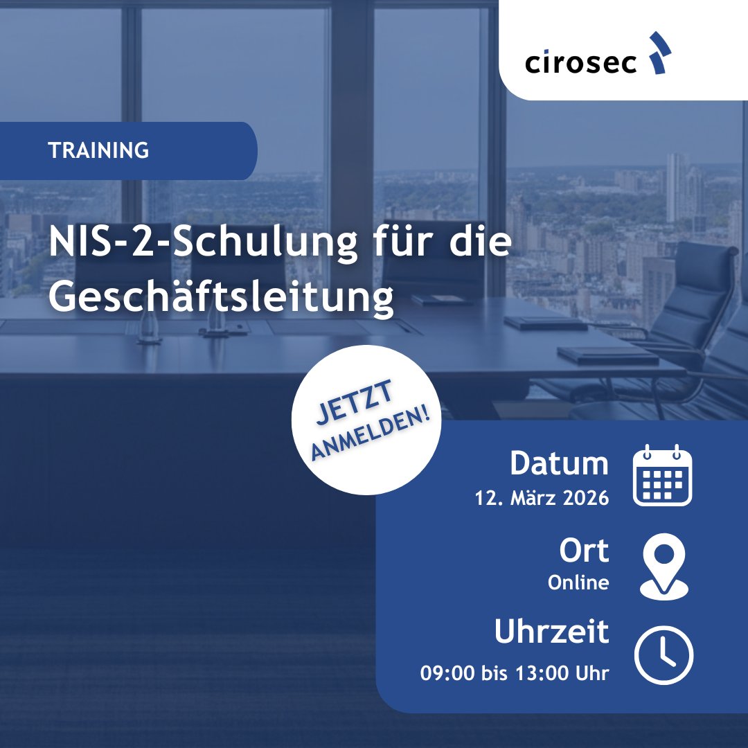 cirosec GmbH tweet media