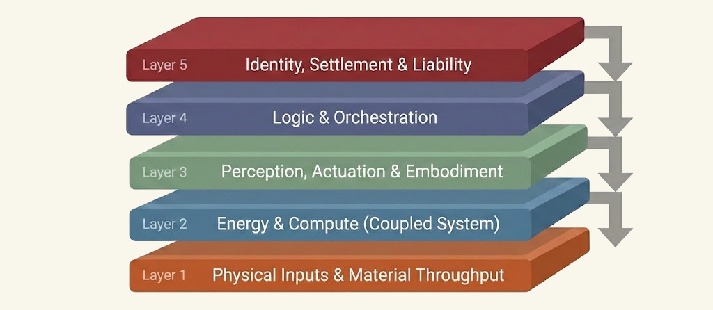 Mx3Cs's tweet photo. The Stack report is for paid subscribers. It establishes the Macro Machine Mandate's five-layer constraint architecture for understanding how capital should be allocated in a post-labour economy: https://t.co/4BoUxF7r6l
#MachineEconomy #MacroMachineMandate #Robotics #AI #Energy https://t.co/H5oxkFc5ld