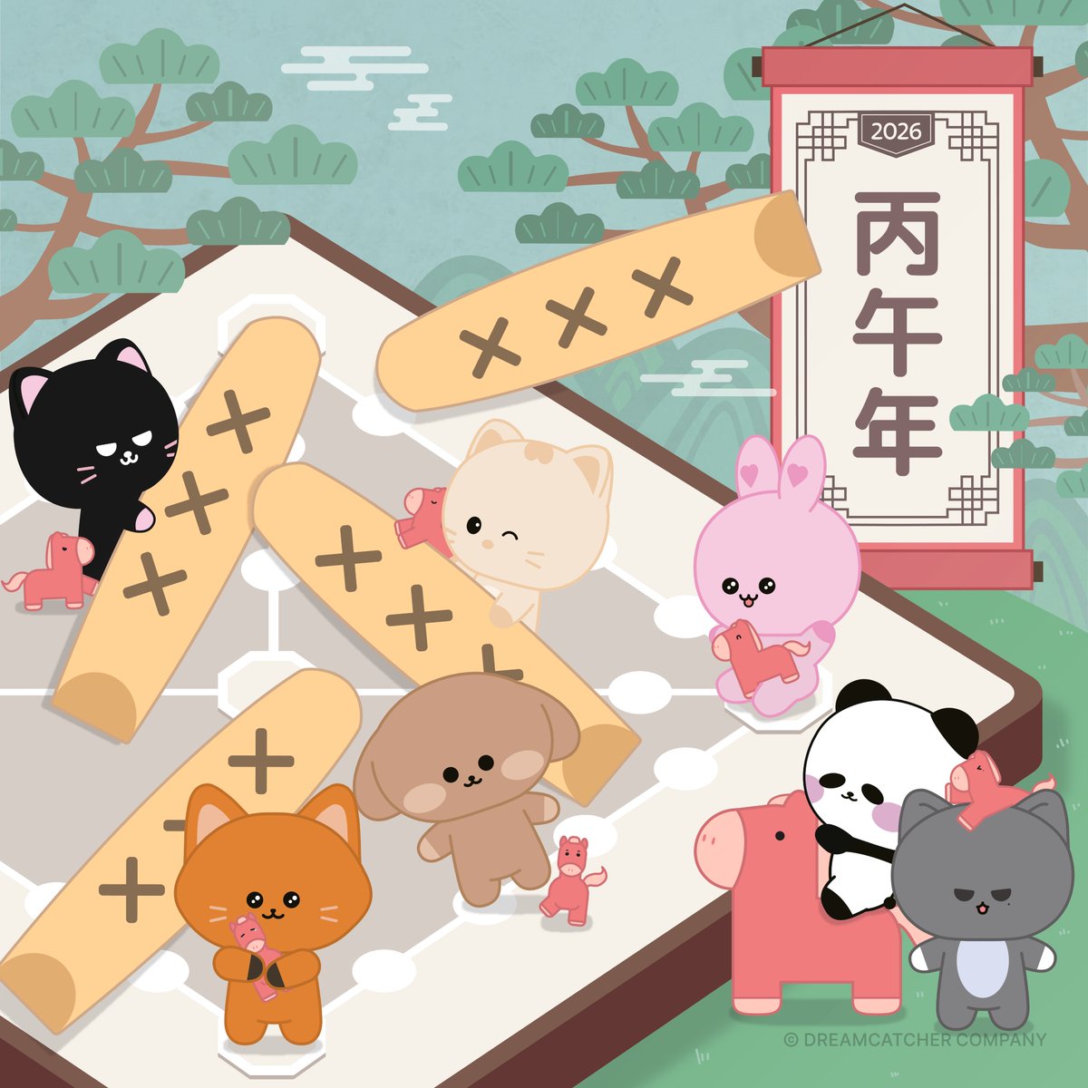 [🎁] 새해 복 많이 받으세요💕

#드림캐쳐 #Dreamcatcher 
#미니캐쳐 #MINI_CATCHER
#쥬래사 #뽀꼬냥 #싱외기
#두냥이 #멍현이 #판담 #가똥이