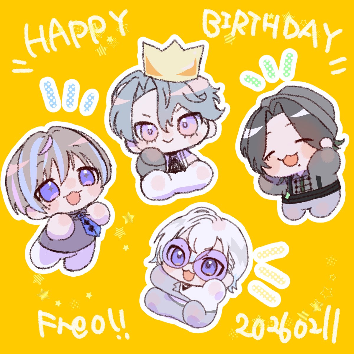 ❤️💚💙💛 #FreoBirthday2026 #FreoChrome