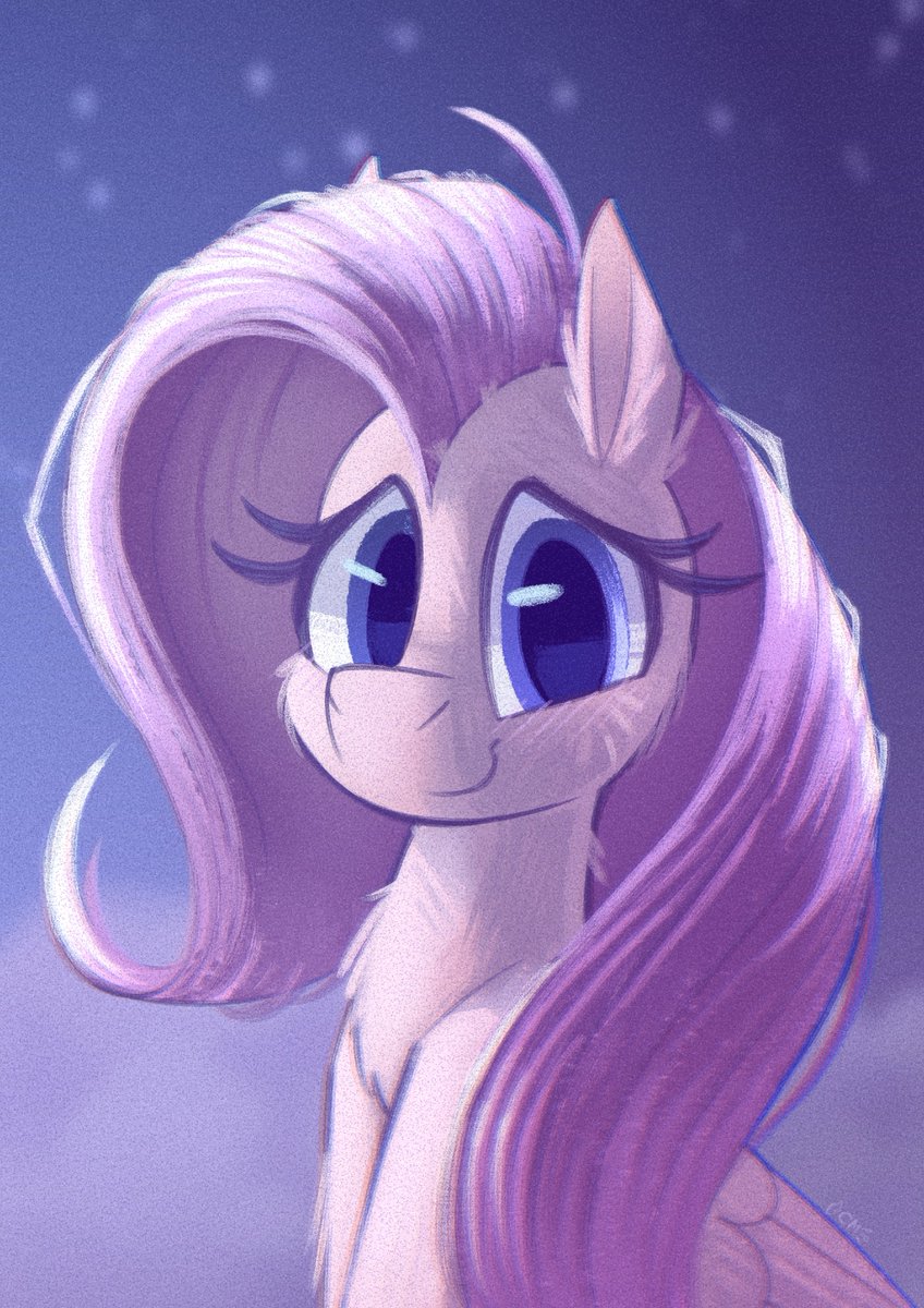 Day 12 of drawing Fluttershy daily. Inspired by the date I had with my BF in LoE today :3