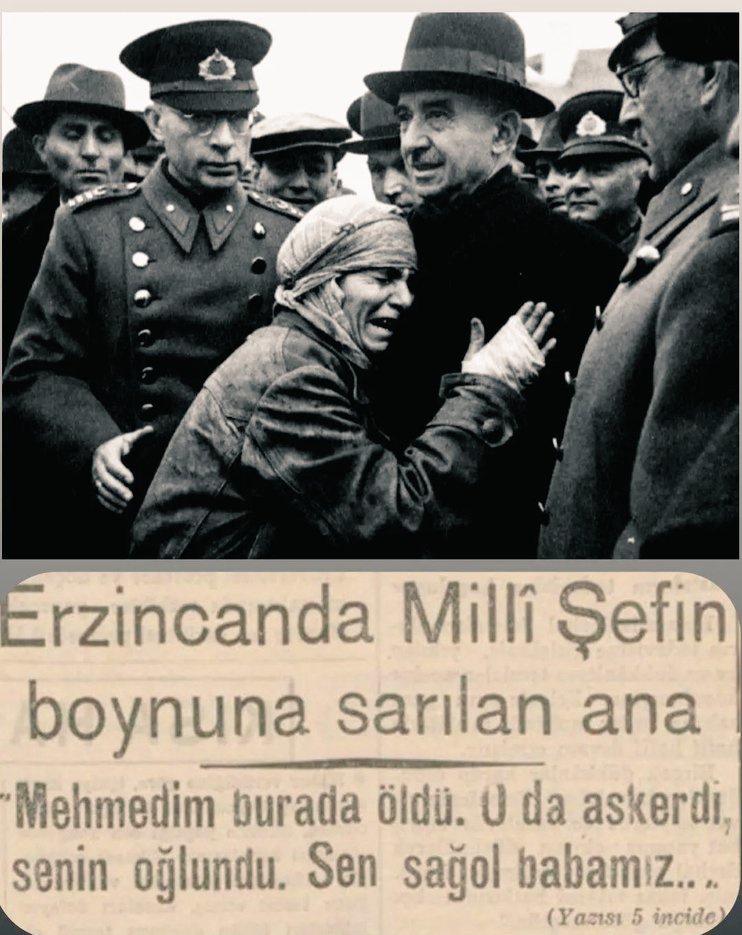 Genç Cumhuriyet 1939 Erzincan depreminde tüm kurumlarıyla seferber olmuştu. Üstelik o zamanki Kızılay depremzedelere çadır satmaya da kalkmamıştı.

1939 Erzincan depreminde henüz 16 yaşındaki Cumhuriyet, sınırlı olanaklarına rağmen,Kızılay, Etibank,Sümerbank gibi işlevsel