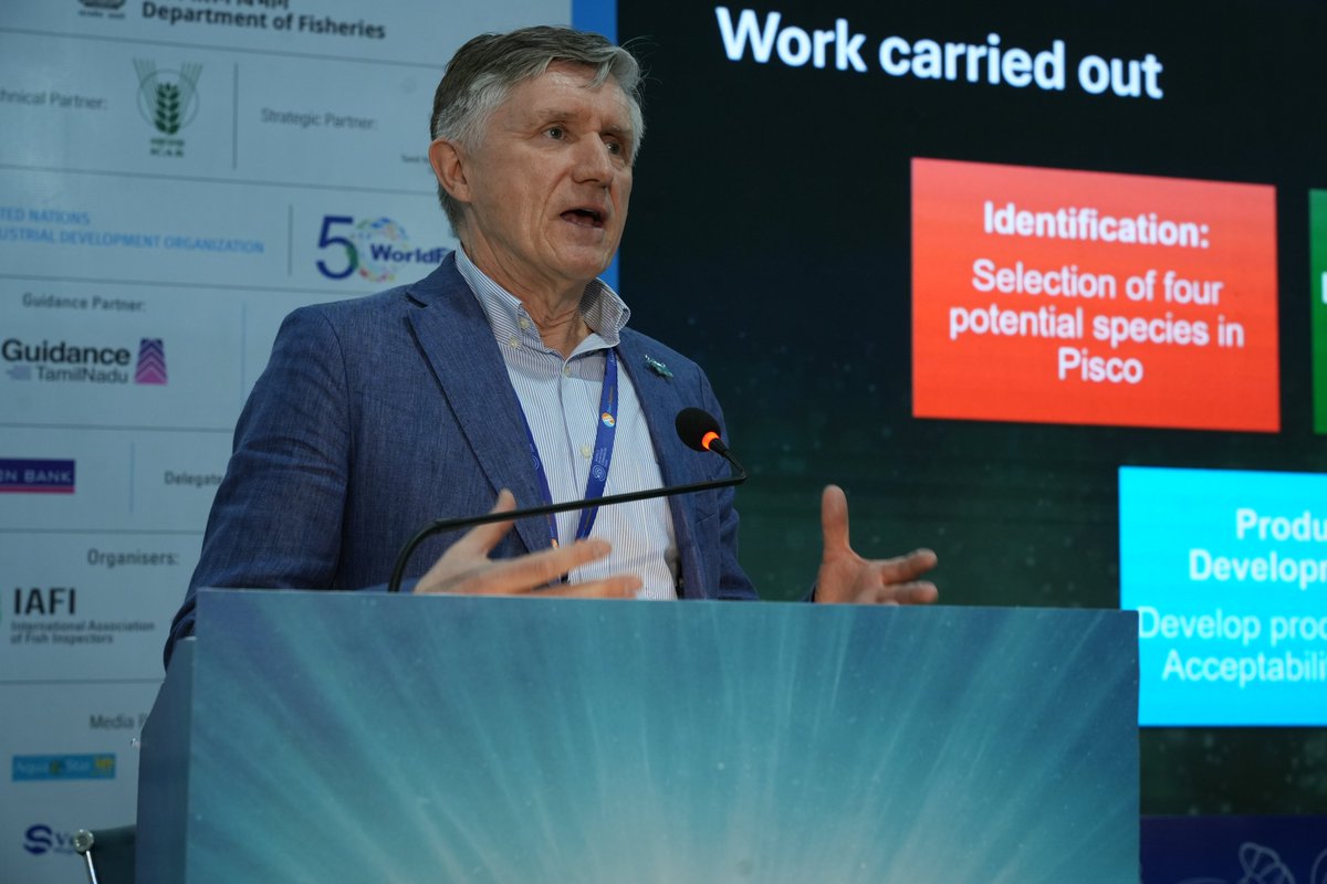 WSF_Congress's tweet photo. 𝐒𝐞𝐬𝐬𝐢𝐨𝐧 𝐁𝐫𝐢𝐞𝐟: 𝐒𝐞𝐚𝐰𝐞𝐞𝐝 – 𝐓𝐡𝐞 𝐁𝐥𝐮𝐞 𝐅𝐨𝐨𝐝 𝐨𝐟 𝐭𝐡𝐞 𝐅𝐮𝐭𝐮𝐫𝐞 
This session spotlighted seaweed as the ultimate "Blue Economy" catalyst, transitioning from a coastal resource to a global powerhouse https://t.co/k0zPqgUm5P