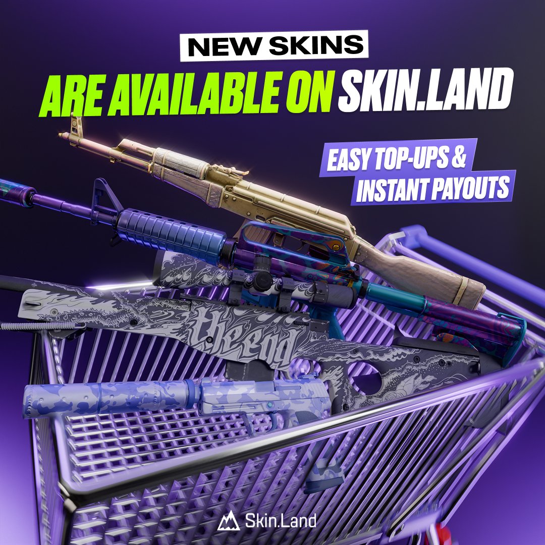 Harlequin &amp; Achroma are now on SkinLand✅

Didn’t get lucky with your weekly drop? Or just don’t feel like spending 125 stars on this AK-47?

Pick the exact skin you want and jump straight into a match with it.