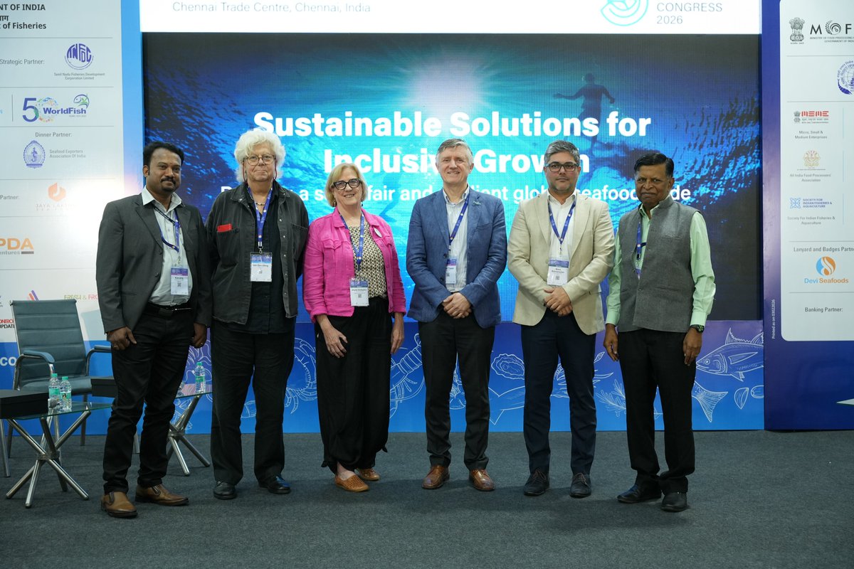WSF_Congress's tweet photo. 𝐒𝐞𝐬𝐬𝐢𝐨𝐧 𝐁𝐫𝐢𝐞𝐟: 𝐒𝐞𝐚𝐰𝐞𝐞𝐝 – 𝐓𝐡𝐞 𝐁𝐥𝐮𝐞 𝐅𝐨𝐨𝐝 𝐨𝐟 𝐭𝐡𝐞 𝐅𝐮𝐭𝐮𝐫𝐞 
This session spotlighted seaweed as the ultimate "Blue Economy" catalyst, transitioning from a coastal resource to a global powerhouse https://t.co/k0zPqgUm5P