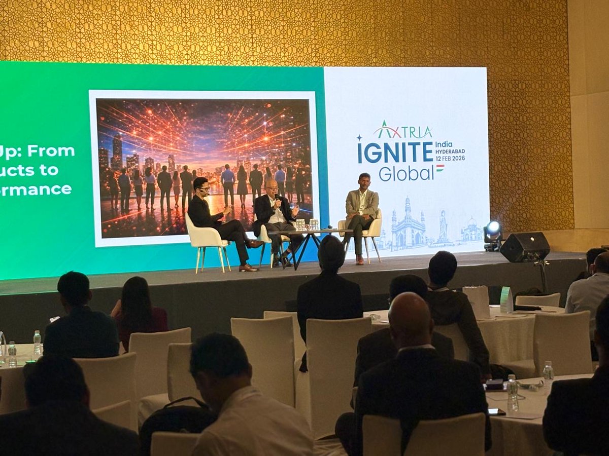 A powerhouse day of insights at ✨ Axtria Ignite Global 2026!
Today’s sessions spanned the forces reshaping modern life sciences: AI-driven decision-making, enterprise ownership, data foundations, platform strategy, and accountable leadership.

Here’s a glimpse into the sessions