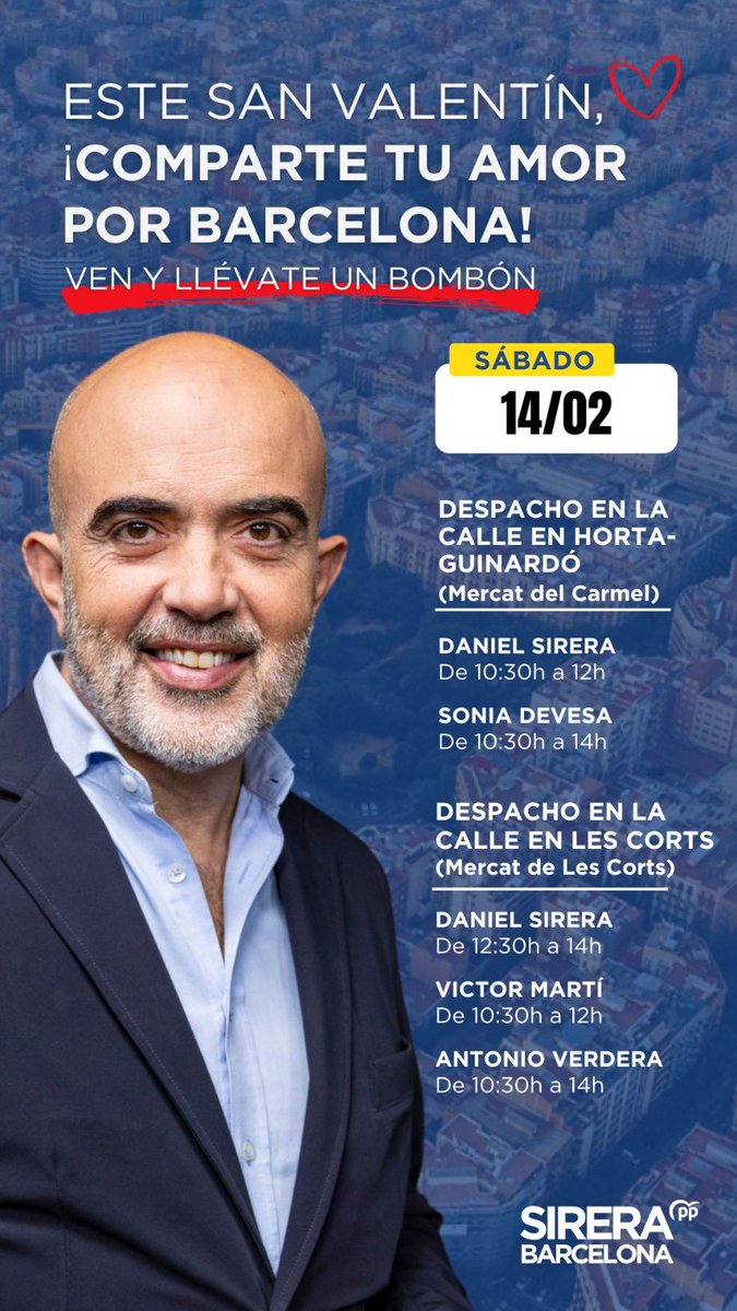 Parlem de Barcelona i emporta’t un bombó ple d’amor. T’esperem!!!