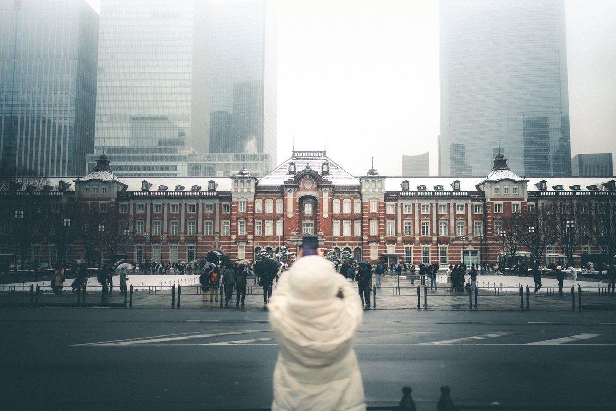 h1dekazz's tweet photo. 雪の日。 https://t.co/bhZdfch68A