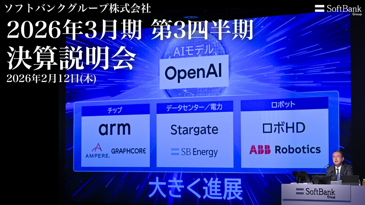 SoftBank Group Corp. tweet media