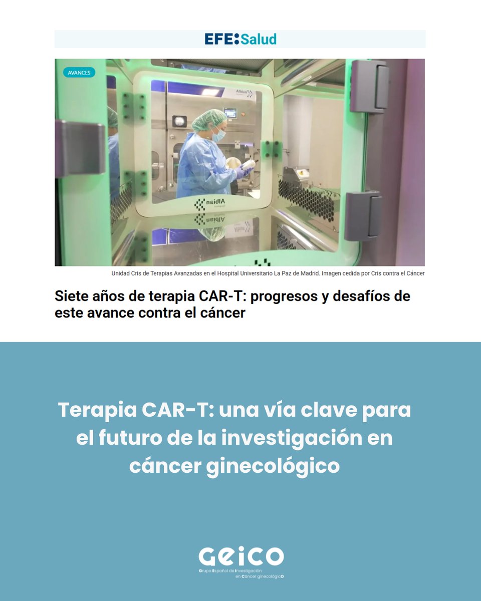 GEICO-Spanish Gynaecological Cancer Research Group tweet media