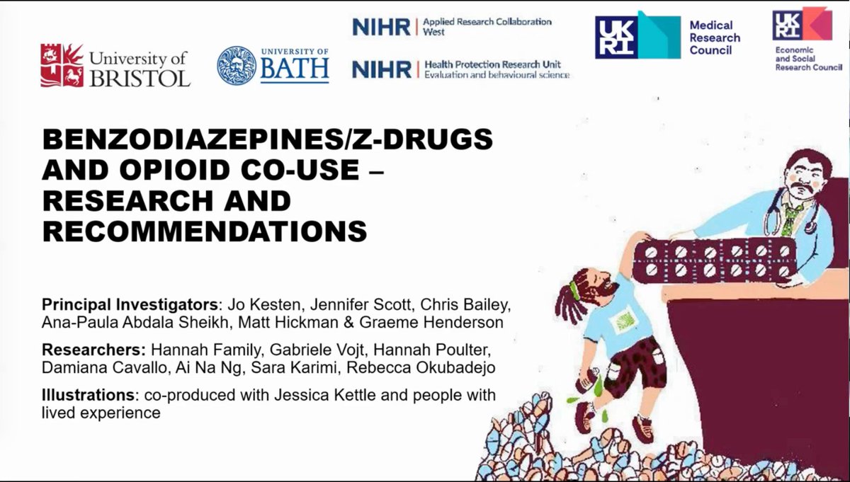 DRNScot's tweet photo. ✨ Click the link below to watch the recording of the webinar: Benzodiazepines/Z-drugs and Opioid Co-use: Research and Recommendations

https://t.co/xmApngqyW3 https://t.co/COWhGapdZH