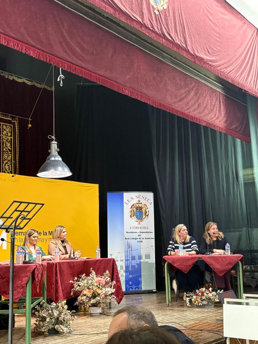 ATRADECO's tweet photo. II Semana de la Mujer en la Industria, Energía y Minería Andaluza 
#Atradeco reconoce el papel fundamental de las mujeres en el sector industrial de nuestra provincia. Visibilizar el talento femenino es apostar por una industria más fuerte, innovadora e igualitaria. https://t.co/NZERbfIRdV