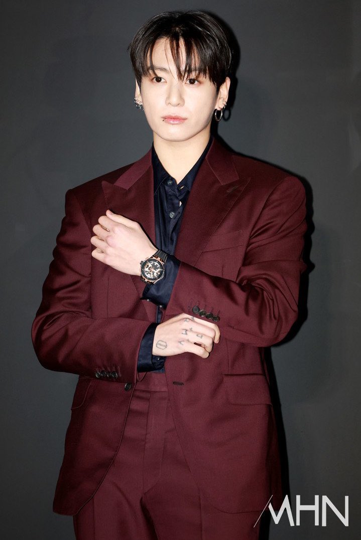 #Jungkook at the Hublot Event via K-media! 

JUNGKOOK FOR HUBLOT
#JUNGKOOKxHUBLOT
#JUNGKOOKForHUBLOT
