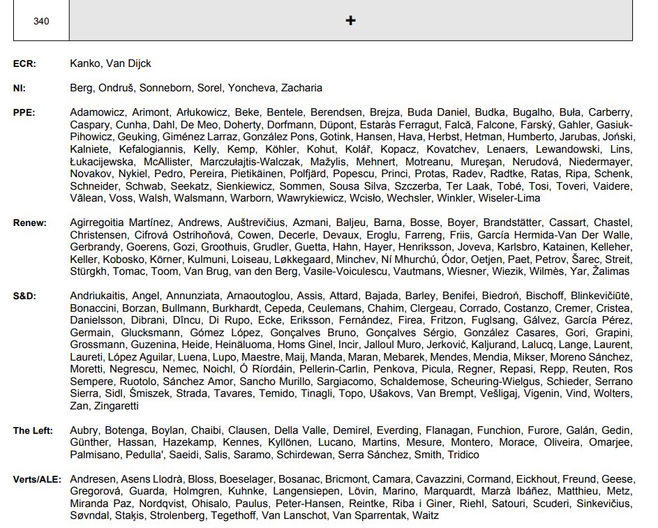 RoisinMichaux's tweet image. All of these MEPs voted YES to recommend to the UN that men can be women if they say so. They *explicitly* voted to grant these men access to spaces dedicated to the safety of women who are trying to escape male sexual predation and violence.