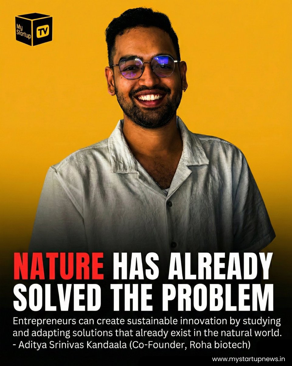mystartuptvin's tweet image. Aditya Srinivas kandaala shared his entrepreneurial journey on MyStartup TV through Founder Talk Show.

Follow for more startup updates @mystartuptvin

#SustainableInnovation #Entrepreneurship #EcoInnovation #Startup 

@majsunilshetty