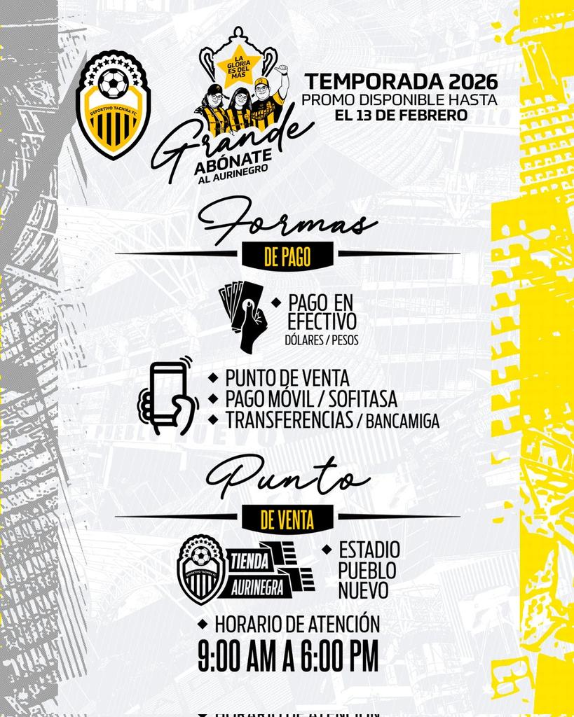 Deportivo Táchira FC tweet media